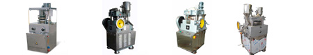 Several models of rotary tablet presses for tablets 25-40 mm.