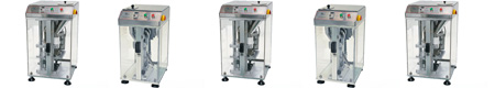 High-precision laboratory tablet press GMP. UNIC 600 Model.
